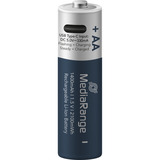 MediaRange USB-C Li-Ion batteri, Mignon AA I 1.5V | 1400 mAh, pakke med 4 
