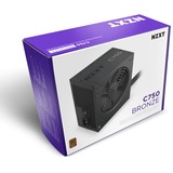 NZXT C750 Bronze, PC strømforsyning 