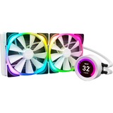 NZXT Kraken Z63 RGB Processor All-in-one liquid cooler 14 cm Hvid, Vandkøling Hvid, All-in-one liquid cooler, 14 cm, 91,19 kubikfod/min., Hvid