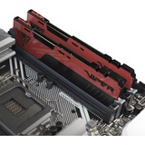 Patriot DIMM 64 GB DDR4-4000 (2x 32 GB) Dual-Kit, Hukommelse Sort/Rød
