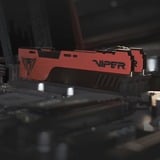 Patriot PVE2464G400C0K, Hukommelse Sort/Rød