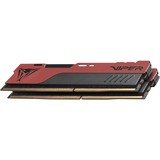Patriot PVE2464G400C0K, Hukommelse Sort/Rød