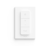 Philips Hue Dimmer switch Hvid, Philips Dimmer switch, Trådløs, ZigBee, Hvid, Fritstående, Knapper, Indendørs