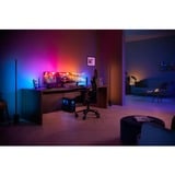 Philips Hue Play gradient lightstrip til PC, LED Strip Sort/Hvid, Philips Play gradient lightstrip til PC, Intelligent strimmellys, Bluetooth/Zigbee, Sort, Hvid, LED, Silikone, Ikke-udskiftelig pære(r)