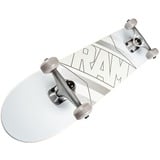 RAM Skateboard Hvid/lys brun