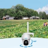 Reolink Go Series G430 Kuppel IP-sikkerhedskamera Udendørs 2560 x 1440 pixel Væg, Overvågningskamera Hvid, IP-sikkerhedskamera, Udendørs, Trådløs, Google Assistant, Væg, Hvid
