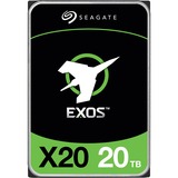 Seagate Enterprise Exos X20 harddisk 20 TB 7200 rpm 3.5" SAS 20 TB, 7200 rpm, 3.5", SAS