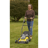 Stanley Batteridrevet plæneklipper (SFMCMW2651M-QW), 36 Volt (2x18V) Sort/Gul
