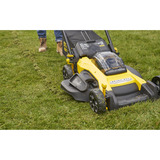Stanley Batteridrevet plæneklipper (SFMCMW2651M-QW), 36 Volt (2x18V) Sort/Gul