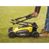 Stanley Batteridrevet plæneklipper (SFMCMW2651M-QW), 36 Volt (2x18V) Sort/Gul
