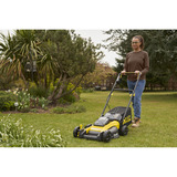 Stanley Batteridrevet plæneklipper (SFMCMW2651M-QW), 36 Volt (2x18V) Sort/Gul