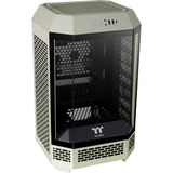 Thermaltake CA-1Z9-00SEWN-00, Towerkabinet lysegrøn
