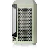Thermaltake CA-1Z9-00SEWN-00, Towerkabinet lysegrøn