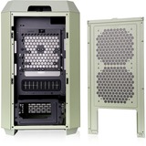 Thermaltake CA-1Z9-00SEWN-00, Towerkabinet lysegrøn