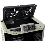 Thermaltake CA-1Z9-00SEWN-00, Towerkabinet lysegrøn