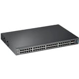 Zyxel XGS2210-52 Administreret L2 Gigabit Ethernet (10/100/1000) 1U Sort, Switch Administreret, L2, Gigabit Ethernet (10/100/1000), Stativ-montering, 1U