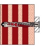 fischer DuoXpand 8x80 T, 562149, Dyvel Lys grå/Rød