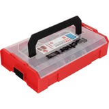 fischer FixTainer-DUOPOWER kort / lang NV, Dyvel Lys grå/Rød