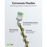goobay Ultrafleksibelt Cat.8.1 patchkabel slim, U/FTP grå