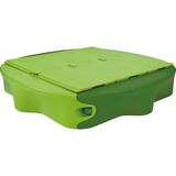 BIG 800056733 sandkasse el tilbehør til sandkasse Sandbox mørk grøn/lysegrøn, 1380 mm, 1380 mm, Plast, Grøn, Sandbox