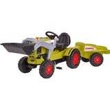 BIG CLAAS Celtis Loader + Trailer Ride-on tractor, Børn køretøj lysegrøn, 3 År, Grøn
