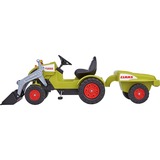 BIG CLAAS Celtis Loader + Trailer Traktor til at ride på, Børn køretøj lysegrøn, 3 År, Grøn