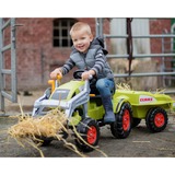 BIG CLAAS Celtis Loader + Trailer Traktor til at ride på, Børn køretøj lysegrøn, 3 År, Grøn