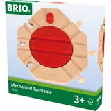 BRIO 33361 del & tilbehør til spor for legetøjsbil Spore, Tog træ/Rød, Spore, 3 År, Rød