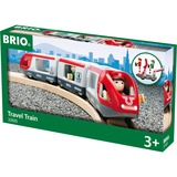 BRIO 33505 Skalamodeller, Spil køretøj Rød/Hvid, 33505, Dreng/Pige, Plast, Travel, 5 stk, 0,3 År, Flerfarvet