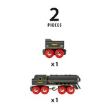 BRIO 33697 Skalamodeller, Spil køretøj Sort, 33697, Dreng/Pige, Træ, Lift and Load, 2 stk, 0,3 År, Sort, Rød