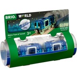 BRIO 33970 Skalamodeller, Spil køretøj Blå, 33970, Jernbane- og togmodel, Dreng/Pige, Plast, 3 stk, 0,3 År, Blå, Sølv, Transparent