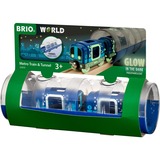 BRIO 33970 Skalamodeller, Spil køretøj Blå, 33970, Jernbane- og togmodel, Dreng/Pige, Plast, 3 stk, 0,3 År, Blå, Sølv, Transparent