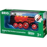 BRIO 7312350335927 Legetøjstoge, Spil køretøj Rød, Dreng/Pige, 3 År, AAA, Sort, Rød