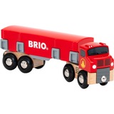 BRIO 7312350336573 Skalamodeller, Spil køretøj Rød, 7312350336573, Trælast bilmodel, Formonterede, Dreng/Pige, 6 stk, 0,3 År, 99 År