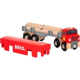 BRIO 7312350336573 Skalamodeller, Spil køretøj Rød, 7312350336573, Trælast bilmodel, Formonterede, Dreng/Pige, 6 stk, 0,3 År, 99 År