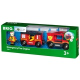 BRIO 7312350338119 Legetøjstoge, Spil køretøj Rød/Gul, Dreng/Pige, 3 År, LR44, Sort, Rød