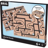 BRIO Labyrinth Boards, Færdighedsspil Brown/Sort, Labyrinth Boards, Sort