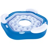 Bestway 43111 pool og strand flyder Blå, Hvid Mønster Vinyl Flydende ø, Bade ø Blå/Hvid, Blå, Hvid, Flydende ø, Mønster, Vinyl, 270 kg, 1910 mm