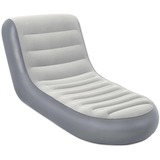 Bestway 75064 oppustelig hvilestol Anthracit, Grå, Liggestol Lys grå/grå, Anthracit, Grå, Vinyl, Vinyl, 840 mm, 1650 mm, 790 mm
