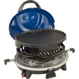 Campingaz 2000008369 barbecue & grill Bordplade Gas Sort, Blå, Grå 1500 W Sort/Blå, 1500 W, Grill, Gas, Piezo, 645 cm², Bordplade