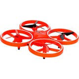 Carrera 370503026 Radio-kontrolleret (RC) helikopter Elektrisk motor, Drone Rød/Orange, Quadrokopter, Elektrisk motor, 4 rotorer