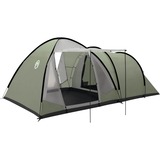 Coleman Waterfall 5 Deluxe Pyramidetelt mørk grøn/Lys grå, Pyramidetelt, 5 person(er), 1,28 kg