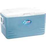 Coleman Xtreme 52QT køleboks 49 L Blå, Hvid Blå/Hvid, Blå, Hvid, High-Density Polyethylene (HDPE), Polyurethan (PU), 49 L, 1,5 L, 380 mm