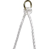 Eichhorn Outdoor Rope Ladder, Have legetøj Hvid/træ, Dreng/Pige, 3 År