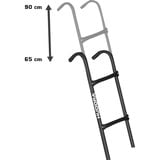 HUDORA 65264 trampolindel & tilbehør, Stige Sort (mat)/Sort, Stål, Sort