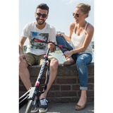 HUDORA Big Wheel Style 230 Voksne Sort, Rød, Scooter Sort, Voksne, Sort, Rød, Asfalt, 120 kg, 2 hjul, Polyurethan