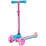 HUDORA Flitzkids 2.0 Skate Wonders, Scooter Pink/Lyseblå