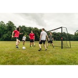 HUDORA Pro Tect 240 Ungdom Fritstående, Fodbold mål Ungdom, Fritstående, Sort, 8 cm, Sort, Sort, Rød