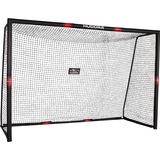 HUDORA Pro Tect 300 Fritstående, Fodbold mål Fritstående, Sort, 8 cm, 4,5 cm, Sort, Rød, 3000 mm