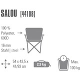 High Peak Campingstol Salou grå